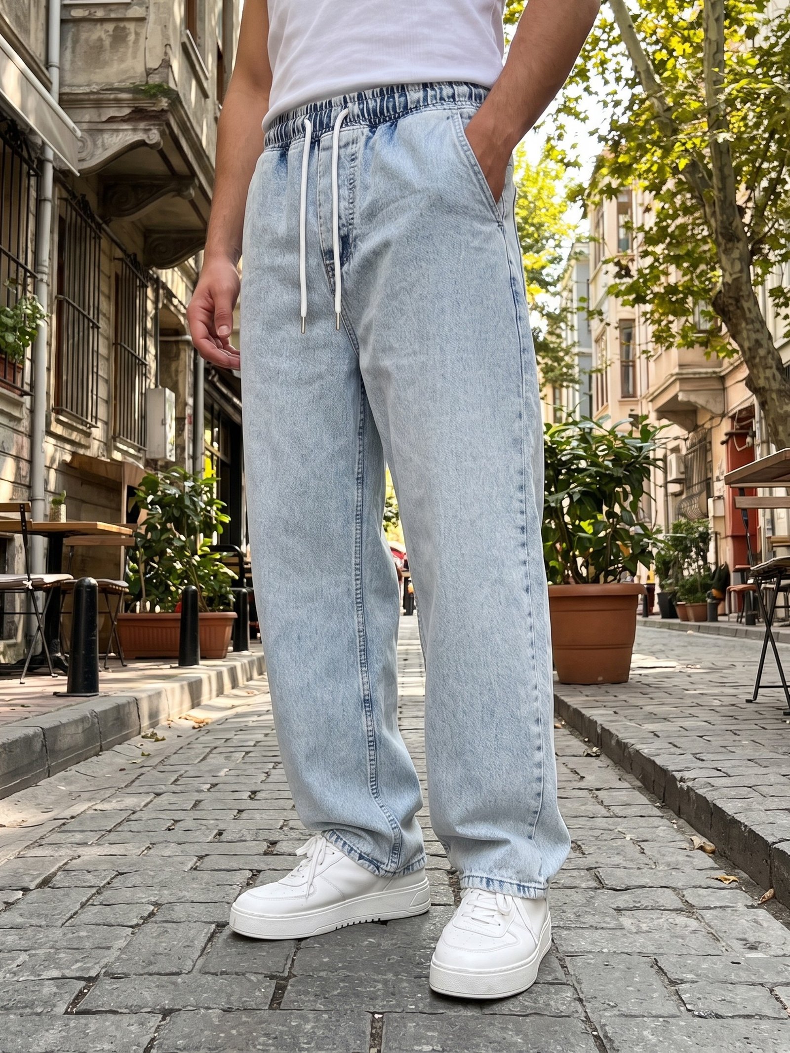 Baggy Kot (Buz Mavi)