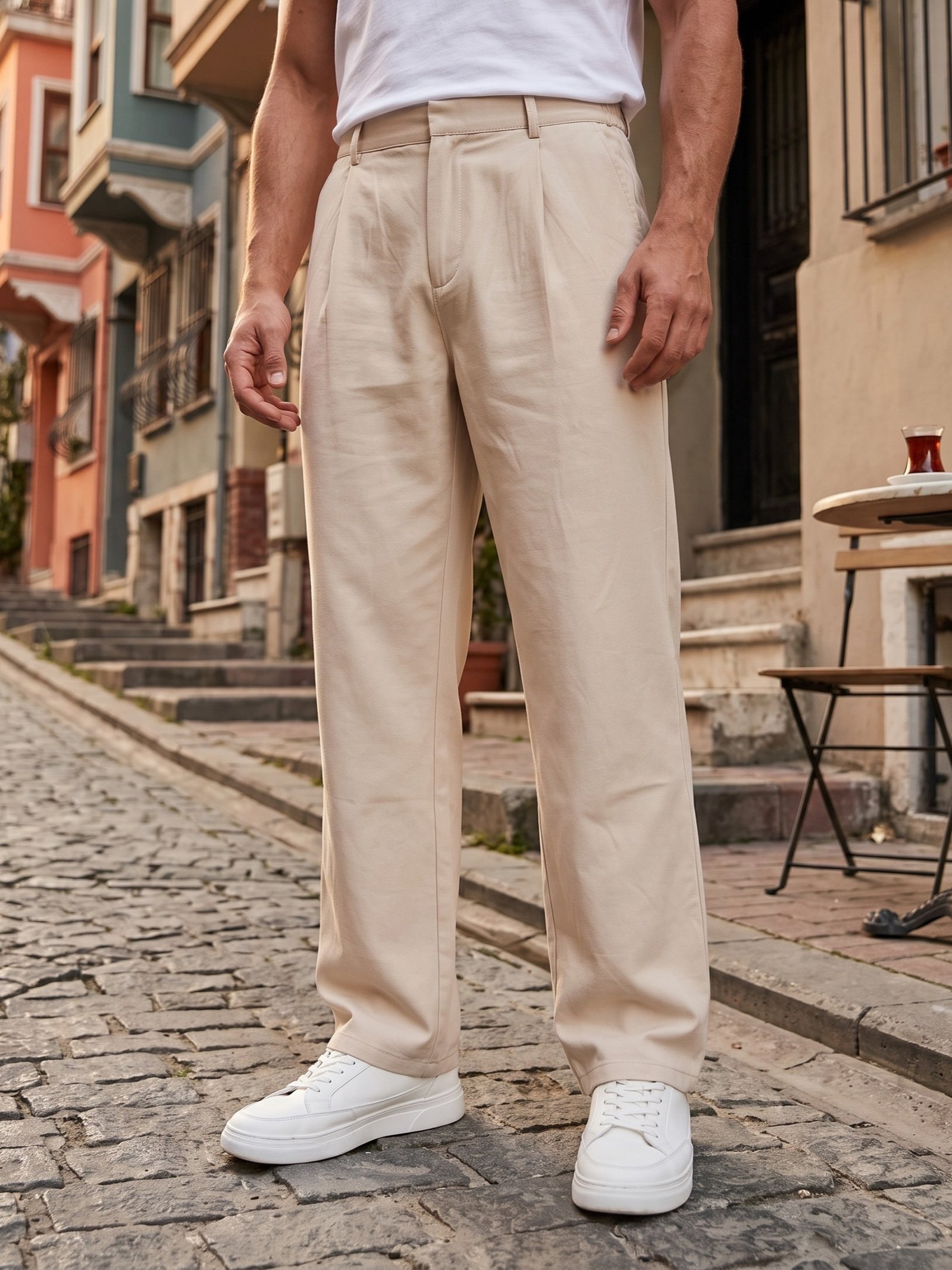 Modal Baggy Pantolon (Bej)
